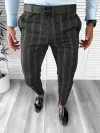 Tinuta barbati smart casual Pantaloni + Camasa + Curea Piele H 12654 E